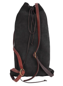 Bolso de cuero medieval: ligero, "típicamente medieval", dice un bolso de cuero hecho de gamuza resistente como este. - Product Image 5