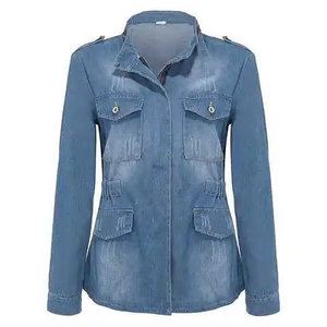 Veste en jean pour femmes de la meilleure qualité, veste en jean pour femmes à séchage rapide, vêtements d'automne et d'hiver pour femmes, veste en jean pour femmes - Product Image 1