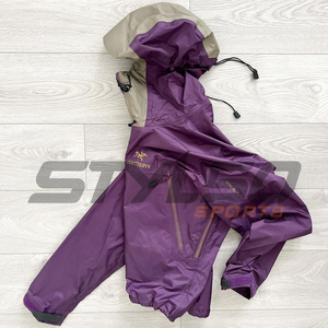 Personnaliser le style et la conception Streetwear Polyester Softshell imperméable Sports de plein air course coupe-vent veste de pluie pour hommes - Product Image 5