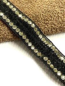 Cintas de encaje metálico con lentejuelas de dos colores, cintas de corte para regalo, caja de embalaje, ofertas al por mayor - Product Image 5