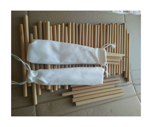 Pajitas de hierba natural sostenibles y ecológicas 100% Pajitas compostables biodegradables Exportación lista desde Vietnam Facto - Product Image 1