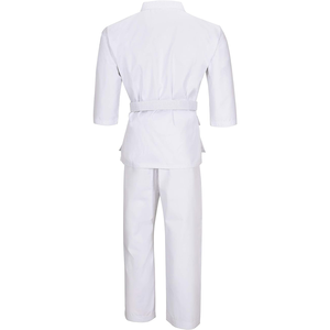 2025 personnalisé OEM rouge karaté costumes Arts martiaux uniformes hommes coton karaté costume poids moyen élastique pantalon - Product Image 2