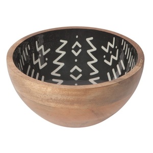 Mango Wooden Fruit Bowl Hot <b>Sale</b> <b>Table</b> <b>Top</b> Decoration Accessories Dinner <b>Table</b> Centerpieces Decorative Fruit Server Bowl - Product Image 3