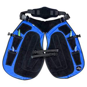 Mandil Profesional Prémium y Duradero de Herrador en Cuero Genuino para Herrado de Caballos, Aseo e Instrumentos Veterinarios Ecuestres - Product Image 1