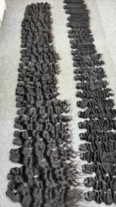 2025 caliente 100% cabello vietnamita sin procesar proveedor crudo venta al por mayor doble dibujado cutícula alineada máquina ondulada natural cabello Doble - Product Image 3