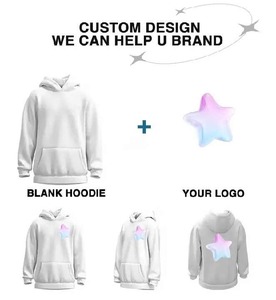 Sudadera con capucha recortada con estampado de logotipo personalizado para hombre Vintage Rip Distressed Street Style 100% algodón temporada de invierno - Product Image 4