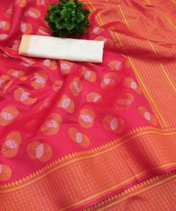 Diseño geométrico elegante Banarasi Saree con detalles de lucha para una elegancia atemporal. ROPA PRENDA - Product Image 3
