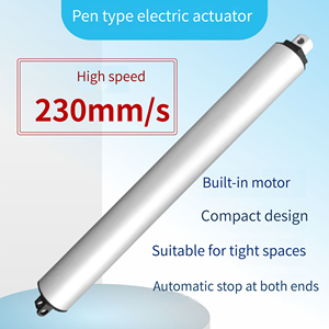 高速電動リニアアクチュエータ12V/24V-230ミリメートル/秒、50mmストローク、200N-SLA04 - Product Image 5