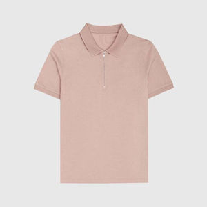 Pull-over athlétique à demi-fermeture éclair pour hommes, tissu solide anti-rides évacuant l'humidité, conception légère OEM personnalisé 100% coton pour - Product Image 4