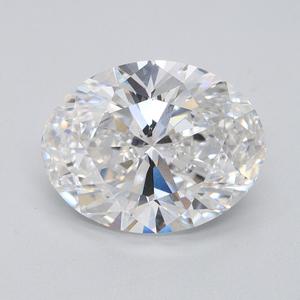 IGI 3,06 CT Oval Cut Lab Grown Diamond Loose para anillo F Color VS1 Clarity Lab Diamond Eco Friendly Diamond Loose para ella - Product Image 1