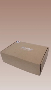 Boîtes en papier ondulé UV de marque privée boîte en carton d'emballage de vêtements de chaussures à montage automatique boîte d'emballage d'expédition à bon prix - Product Image 5