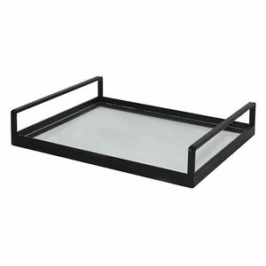 Bandeja DE SERVICIO DE METAL grande para decoración del hogar Eid para desayuno y cena, bandeja duradera de acero inoxidable para uso en Ramadán - Product Image 6