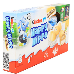 Kinderr เวเฟอร์กรอบฮิปโปมีความสุขกับการเติมแป้งสาลีม้วนรสชาติดี! ในราคาขายส่ง - Product Image 3