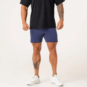 Pantalones cortos de gimnasio para hombre, pantalones cortos de algodón Spandex de diseñador para entrenamiento, Fitness, correr, entrenamiento, gimnasio, deportes para hombre con bolsillos, pantalones cortos - Product Image 5