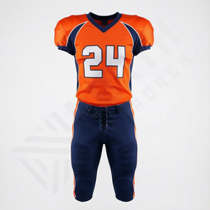 Uniforme de Entrenamiento de Equipo con MOQ Bajo, Nombre de Equipo Personalizado, Jersey de Fútbol Americano, Último Diseño, Equipamiento de Alto Rendimiento para Adultos - Product Image 1