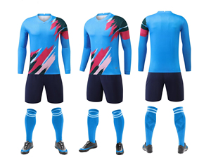 Ensemble de maillots de football à quantité minimale de commande bas pour les équipes et les matchs scolaires, uniforme de football personnalisé, uniforme de football en polyester à 100% - Product Image 3