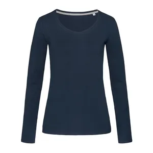T-shirt extensible à manches longues pour femme, merchandising promotionnel - Product Image 3