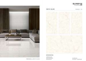 Azulejo de Porcelana Brillante NobleX 600x1200, Formato Grande, Superficie Pulida Premium, para Paredes y Pisos, Diseño Interior y Exterior Moderno Plus - Product Image 3