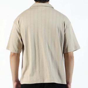 Polo Premium de Algodón Suave para Hombre - Diseño Clásico de Manga Corta con Cuello Elegante y Tapeta de Botones - Product Image 3