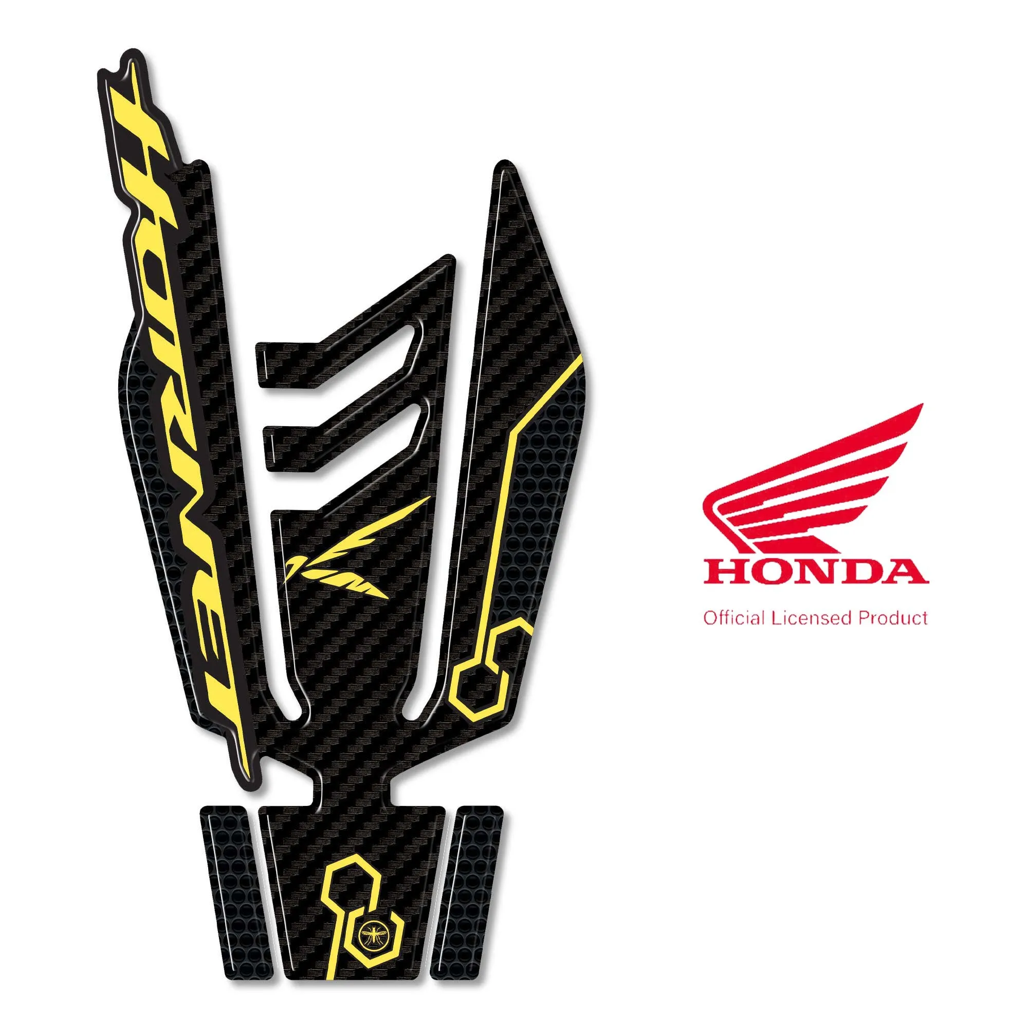 Honda Gel Stickers - Durable, 3D Fuel Tank Protection, image size:2000x2000