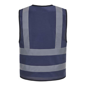 Gilet de sécurité de haute qualité 100% polyester, classe 2 ANSI, imperméable, couleurs et logo personnalisables pour hommes - Product Image 6