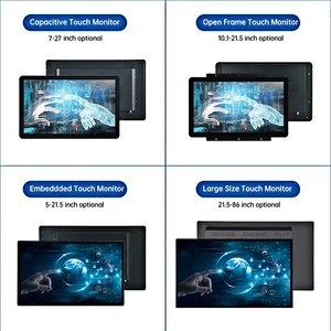 15 17 19 21.5 <span class=keywords><strong>24</strong></span> 27 inch cảm ứng công nghiệp màn hình Android Điện dung màn hình cảm ứng <span class=keywords><strong>LCD</strong></span> màn hình mở khung không thấm nước IP65 - Product Image 5