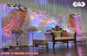 Hermosa fiesta de recepción escenario vela decoración de pared último estilo vela pared para boda diseño moderno boda vela pared escenario - Product Image 6