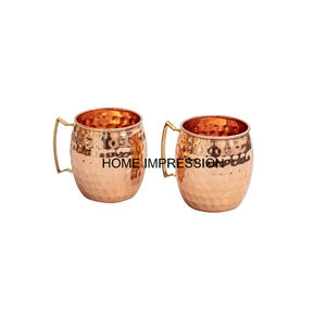 Taza de agua de cobre puro respetuosa con el medio ambiente de Metal para una vida sostenible, beneficios para la salud del agua potable diaria, la mejor taza de agua de cobre - Product Image 2