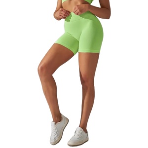 Women's Sports Shorts with <b>Elastic</b> Mid Waist Breathable Formal <b>Lace</b> Bow Decorations Eco-Friendly All Sizes Hot Pattern Shorts - Product Image 1