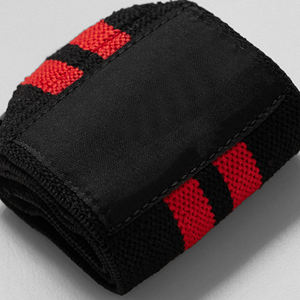 Bandes de poignet ajustables respirantes en néoprène multicolores avec logo personnalisé, fermeture à boucle et crochet pour la musculation, le MMA, la boxe et l'entraînement - Product Image 2