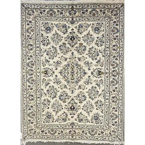 Una de las pocas alfombras persas de Yazd, de 9'9 x 6'5 pies. - Product Image 1