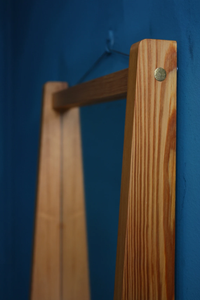Wooden Rectangular <b>Mirror</b> with Shelf <b>for</b> Home or Hotel Bathroom <b>Wall</b> Decor <b>for</b> Home or Hotel Room hanging <b>mirror</b> - Product Image 3