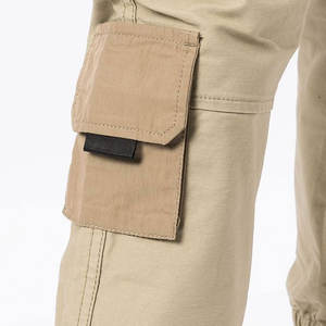 Pantalones Cargo de talla grande para hombre, pantalones Cargo para uso en exteriores para hombre, ropa de entrenamiento, pantalones Cargo de algodón 100% a la venta - Product Image 6