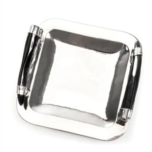 ถาดเสิร์ฟอาหารสแตนเลสพร้อมด้ามจับฮอร์น - Product Image 5