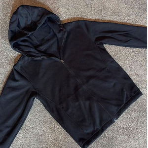 Sweat à capuche Premium en molleton bouclette tricoté pour l'hiver, épais, uni, vierge, style streetwear, avec emplacement pour badge, pour le marché américain et européen, vente en gros - Product Image 1