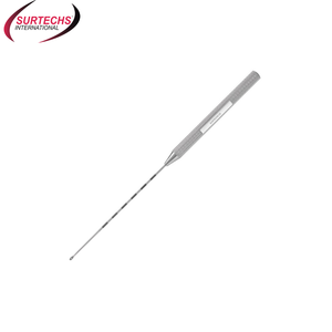 Surtechs Instrumentos quirúrgicos ortopédicos manuales Curetas de cirugía de columna recta de acero inoxidable Cureta de hueso - Product Image 2