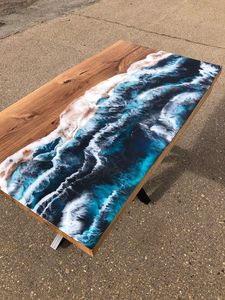 อีพ็อกซี่อีพ็อกซี่ไม้ไม้ไม้วอลนัทแข็งสำหรับร้านอาหารร้านอาหารกาแฟห้องครัว - Product Image 6