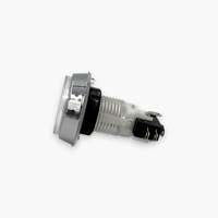 Bouton poussoir oblique avec lumière LED et micro-interrupteur (lot de 2)