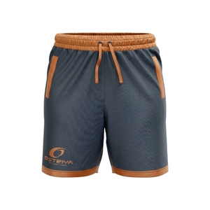 Dernier design, service OEM, shorts de sport pour hommes personnalisés, taille mi-haute, couleur unie, vêtements décontractés, fabricant en gros, prix abordable - Product Image 1