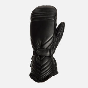 Top Sale Ski <b>Gloves</b> with Perfect Cutting Best <b>Leather</b> Material Custom Logo Low Price for Outdoor Snowboarding Activities - Product Image 3