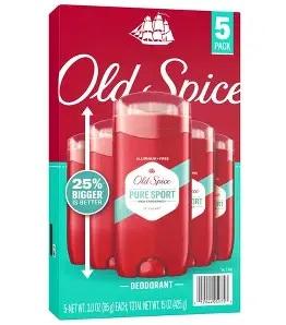 Compre desodorante original Old Spice para hombre, aroma Pure Sport, alta resistencia, 3 onzas. - Product Image 4