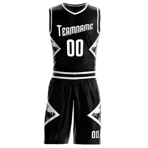 Equipo de baloncesto con sede en Pakistán, venta al por mayor, Exportación a granel, uniformes deportivos de talla grande, poliéster 100% a medida para clubes, academias - Product Image 2