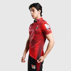 Maillot de football personnalisé en polyester pour jeunes, style américain, haute qualité, avec design par sublimation – Équipe de Lahore Qalandars - Product Image 3