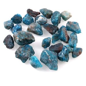 Pierre brute d'apatite naturelle en gros-minéral brut de cristal de guérison original pour Reiki Chakra équilibrant Tumbling et bijoux - Product Image 5