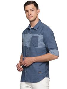 Recién llegado, camisetas de algodón para hombres con cuello alto, manga larga, transpirable, estilo informal, venta de exportadores indios para la temporada de primavera - Product Image 2