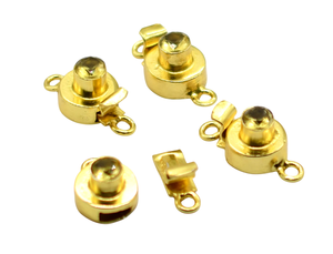 ตะขอกล่องกลมพลอยซิทรีนชุบทอง18K 1-3เส้นสำหรับทำเครื่องประดับ21X12X8MM B751ผลิตภัณฑ์ - Product Image 2