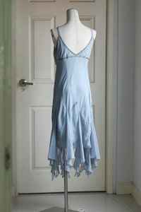 Robe de soirée sans manches A-Line pour dames élégantes, style féerique chaud et sexy avec paillettes pour les dîners et les visites en club - Product Image 2