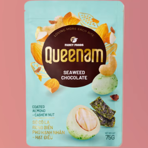 Vente en gros de dragées au chocolat de haute qualité OEM HALAL algues enrobées de chocolat amande noix de cajou bonbons en-cas 75G - Product Image 1