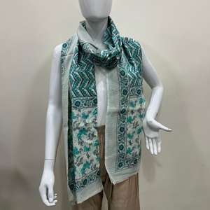 Écharpe en coton, couvre-épaule d'été, dupatta, écharpe en coton douce et respirante, dupatta de mode traditionnelle, imprimé, écharpe en coton d'été - Product Image 2