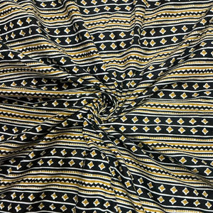 Nueva Tela Textil para el Hogar, 100% Algodón, Ecológica, Multicolor, Venta al por Mayor, Diseño de Rayas Impresas, No Tejida, para Cortinas y Juguetes - Product Image 1